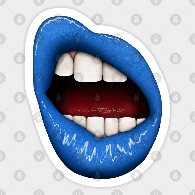 Blue Lips Artwork 8205